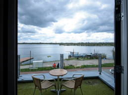 Hotel Hoogeerd balkon river view balcon kamer